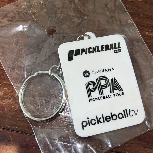 New Cary NC Cary tennis center pickleball 2024 Wright Brothers plane keychain - Picture 3 of 3